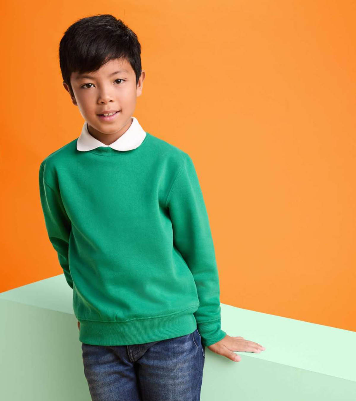 sudaderas sin capucha para ni&ntilde;os